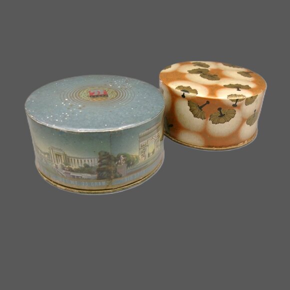 2 Coty Airspun L'Origan and Paris Powder Boxes, Empty - Picture 1 of 8